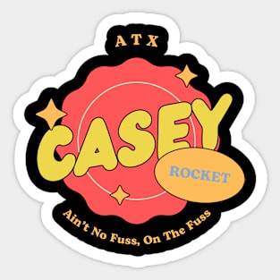 Classic Casey, Rocket That Is Sticker